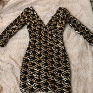 Women’s Sequin Long Sleeve Party Dress *Never Worn